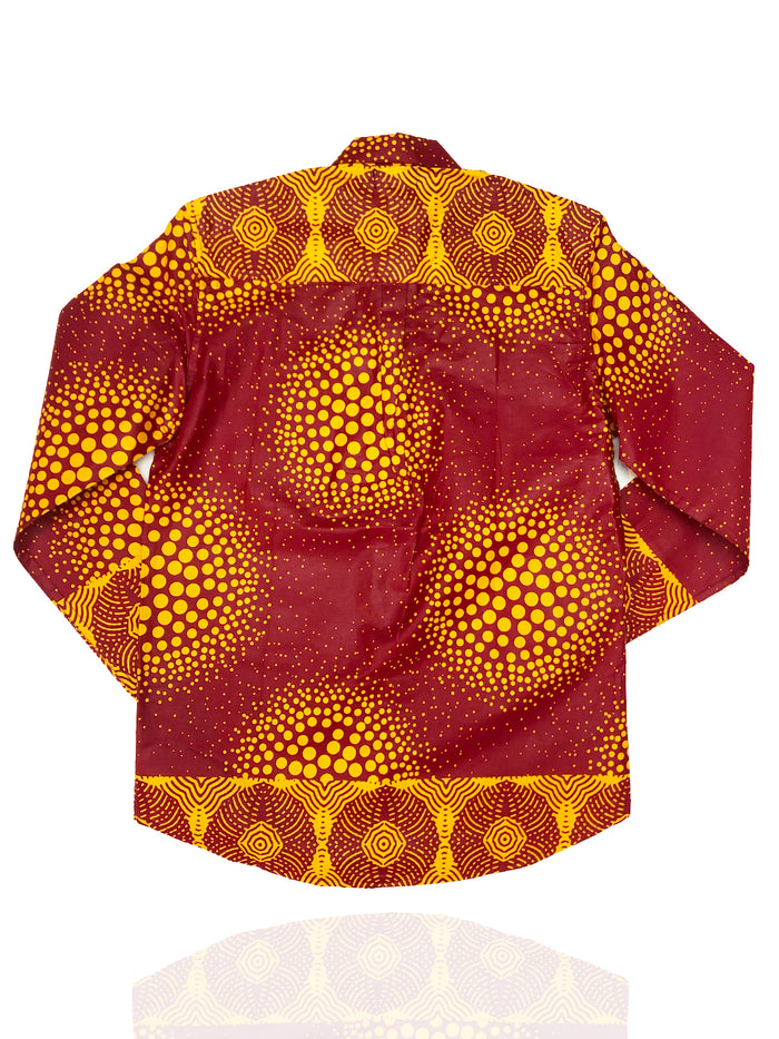 Long Sleeved Shirt - Samianga Print