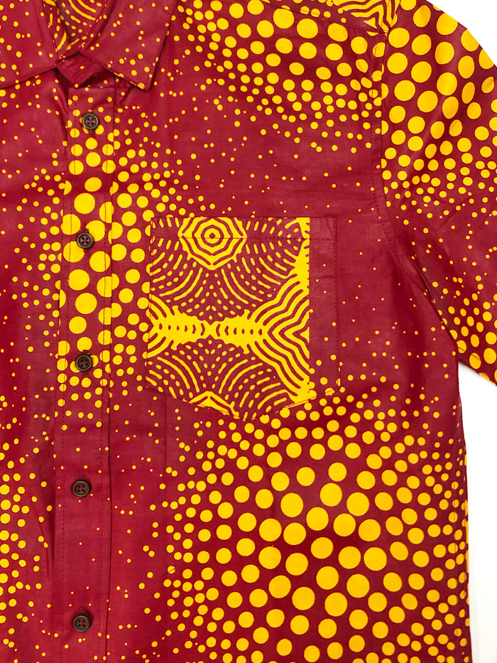 Long Sleeved Shirt - Samianga Print