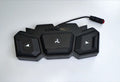 Lowrance Recon Key Module Assy Lower, Pedal, Advance Wireless PN:000-16415-001 in black with three distinct buttons and a wired connector, used for marine electronics control.
