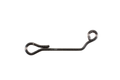 MFC Jig Shank, a small, metallic, curved shank used in fishing tackle for creating custom fishing lures, shown against a plain white background.