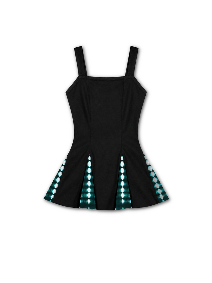 Mini Dress - Deep Green
