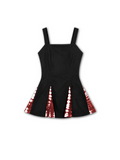 Mini Dress - Deep Red
