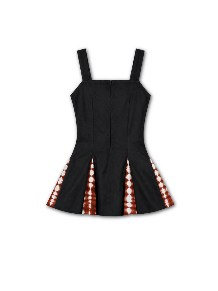 Mini Dress - Deep Red
