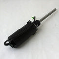 Minn Kota ASSEMBLY, TILT MOTOR, (SUB) P/N: 2997813 is a black motor assembly component with a coiled steel shaft and attached wiring, designed for marine electronics applications.