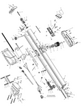 Exploded diagram of the Minn Kota MOTOR ASM KIT, TALON 2 (N/A) P/N: 2887814 showing individual parts and assembly components for detailed fishing tackle repair and maintenance.
