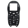 Rubber keypad overlay for Minn Kota REMOTE ASM, MICRO REMOTE P/N: 2994175 with multiple raised buttons including directional arrows, plus, minus, start, and anchor symbols.