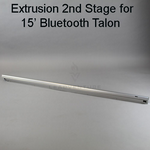 Minn Kota SECOND STG EXTRS 15' RPLCMT BT P/N: 2778056 metal extrusion part designed as a replacement component for 15-foot Bluetooth Talon, used in fishing tackle and marine electronics.