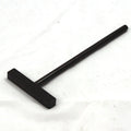 Minn Kota T-BAR (E-COAT) (~) P/N: 2033601, a black coated fishing accessory tool with a long handle and a flat T-shaped head used for marine electronics or fishing tackle maintenance.