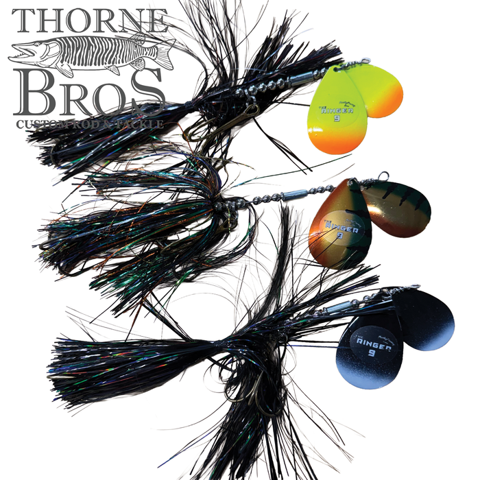 Musky Frenzy The Ringer 9: Thorne Bros. Custom Colors