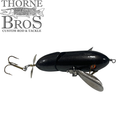 Simulated alt text for Musky Safari Jointed Spitzer for thorne-bros-custom-rod-tackle.myshopify.com. You are an expert SEO agent. You will generate an ALT text for this image. <Store_Context> Business Details: - Premier Midwest shop specializing in musky tackle...