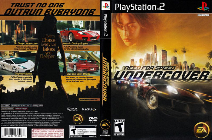 Need for Speed Undercover - PS2