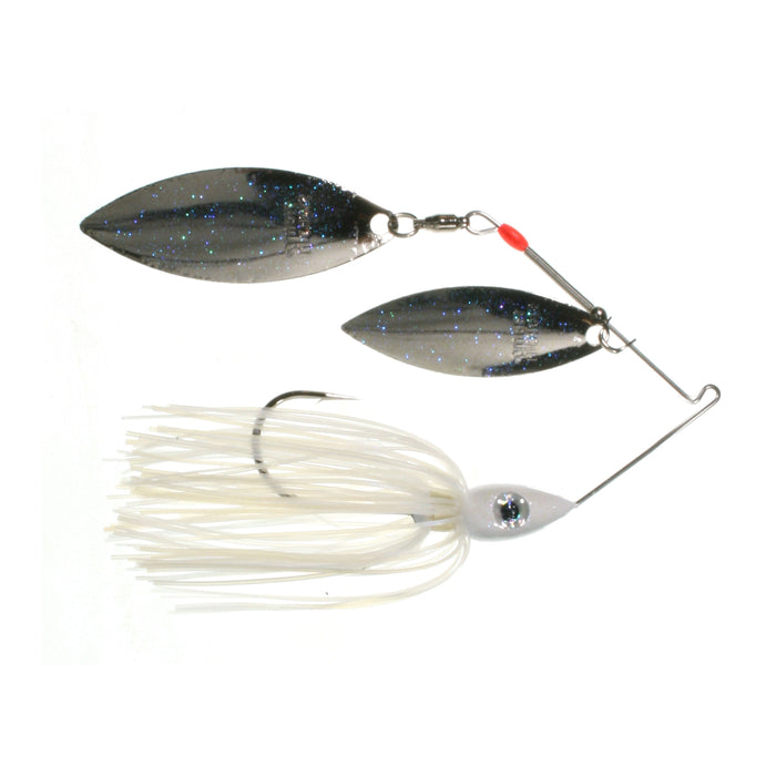 3/8 oz / Blue Shad - Nickel Blue Blades / Compact