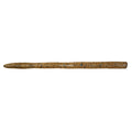 Nories 5.25" Latterie Finesse Worm fishing lure in brown with black and blue flecks, designed for finesse fishing techniques on various freshwater species.