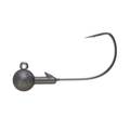 Northland Tungsten Round Ball Wide Gap Jig featuring a round tungsten head with a hook designed for fishing tackle use, suitable for musky and ice fishing applications.
