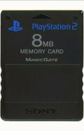 OEM Official Sony PlayStation 2 PS2 Memory Card Black 8MB