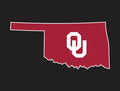 Oklahoma State Mark Black Yardsy Sign