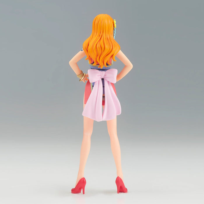 One Piece Nami The Grandline Lady Wanokuni Vol. 8 DXF Statue