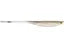 Optimum Victory Tail Soft Jerkbait in yellow and black pattern, designed for fishing tackle use, displayed on a white background.