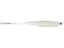 Optimum Victory Tail Soft Jerkbait fishing lure in green and silver colors with a realistic fish scale pattern, designed for musky fishing and presented on a white background.