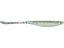 Optimum Victory Tail Soft Jerkbait fishing lure in natural green and silver colors designed for musky fishing, featuring lifelike details and a soft tail for realistic movement.
