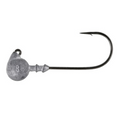 Owner Round Head XL Jig fishing lure with a round weighted lead head and sharp curved hook designed for effective fishing tackle use.