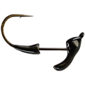 Picasso Urchinator™ Cradle Heads black fishing jig with curved hook and weighted cradle head for musky fishing tackle