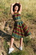 Pleated Skirt - Sanchi Print