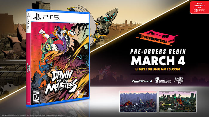 PS5 LIMITED RUN #20: DAWN OF THE MONSTERS