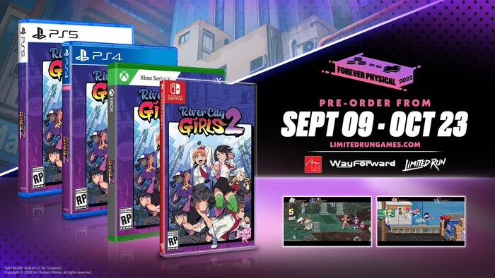 PS5 LIMITED RUN #34: RIVER CITY GIRLS 2
