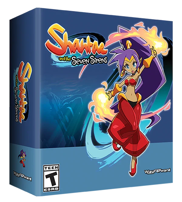 PS5 LIMITED RUN #7: SHANTAE AND THE SEVEN SIRENS COLLECTOR'S EDITION