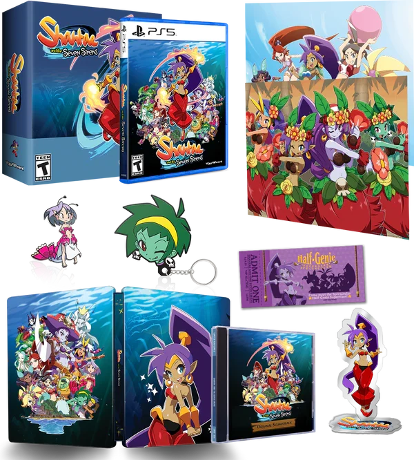 PS5 LIMITED RUN #7: SHANTAE AND THE SEVEN SIRENS COLLECTOR'S EDITION