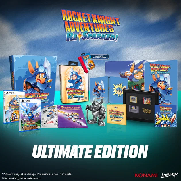PS5 LIMITED RUN #77: ROCKET KNIGHT ADVENTURES: RE-SPARKED ULTIMATE EDITION
