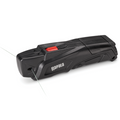 Rapala Compact Line Remover, a black handheld fishing tool with ergonomic design and a red button, designed for efficiently removing fishing lines and tackle.