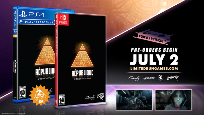 République: Anniversary Edition Limited Run #409 Collector's Edition - PS4 (PSVR)