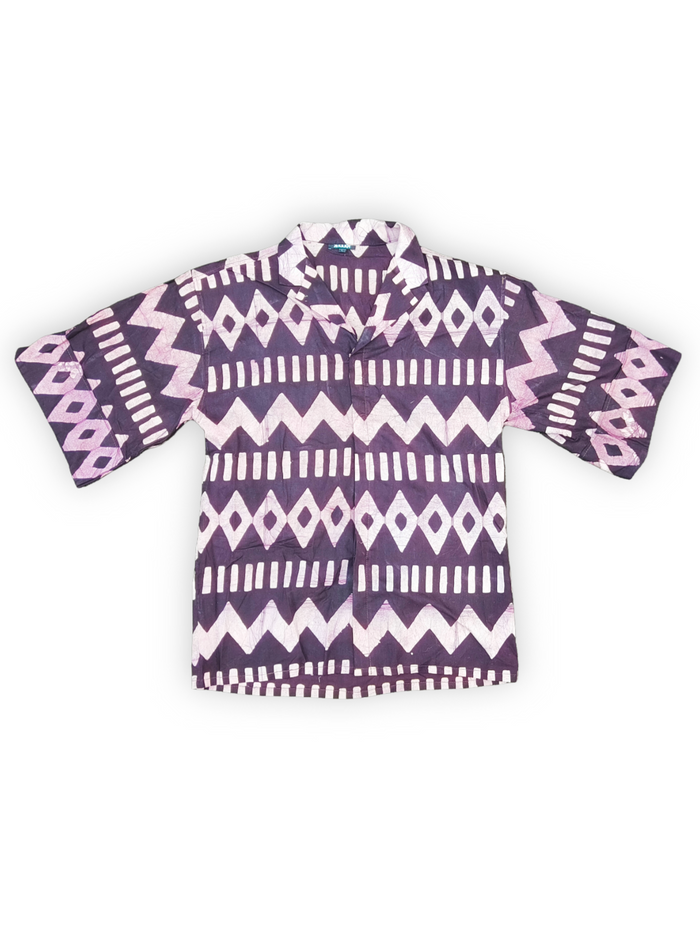 Resort Shirt – Purple Brown | Antilliaanse Feesten Capsule