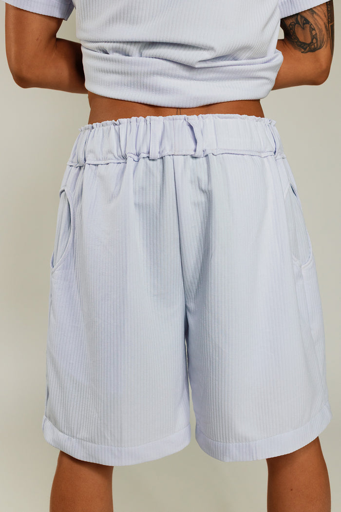 Resort Shorts - White Rib
