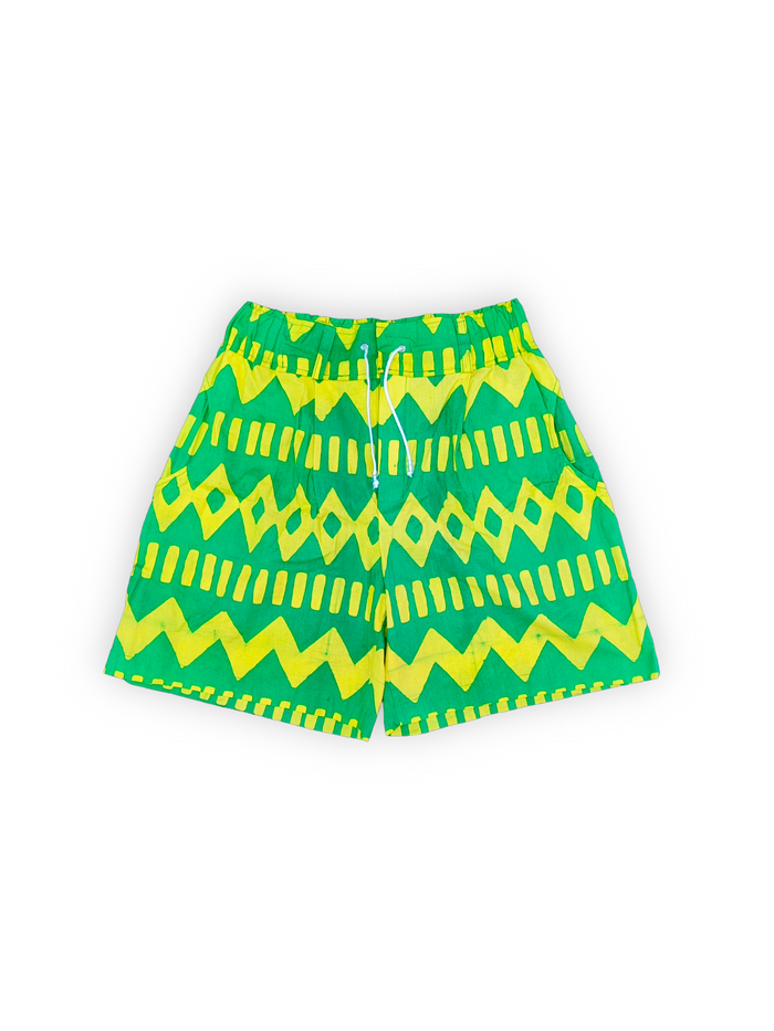 Resort Shorts – Yellow Green | Antilliaanse Feesten Capsule
