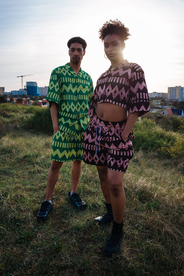 Resort Shorts – Yellow Green | Antilliaanse Feesten Capsule