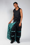 Reversible Cargo Halfskirt - Cargo Black / Deep Green