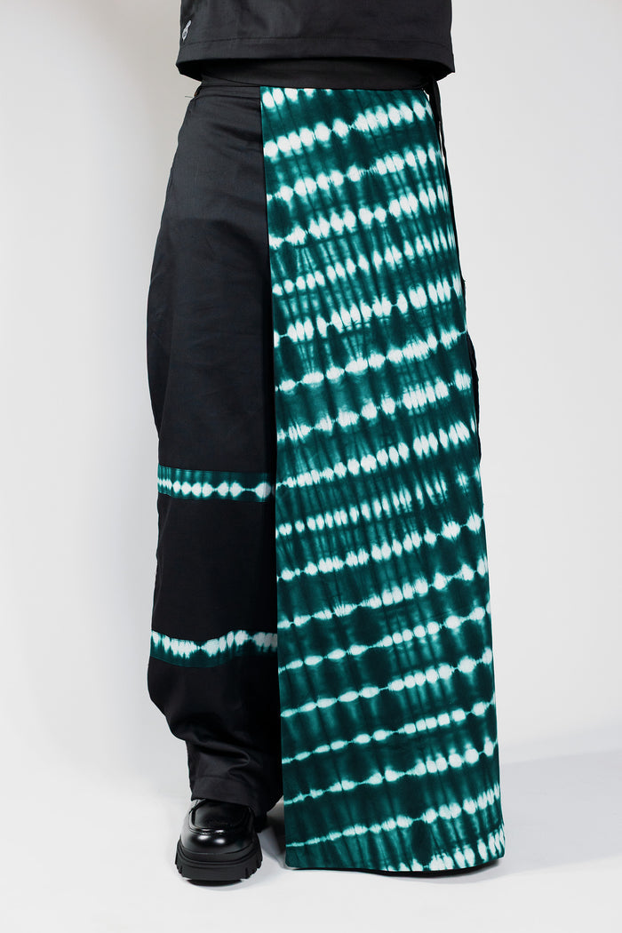 Reversible Cargo Halfskirt - Cargo Black / Deep Green