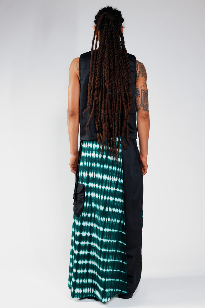 Reversible Cargo Halfskirt - Cargo Black / Deep Green