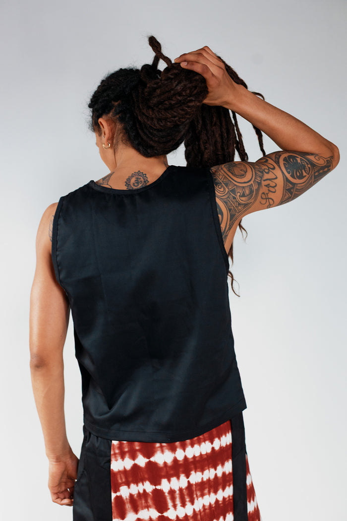 Reversible Cargo Halfskirt - Cargo Black / Deep Red