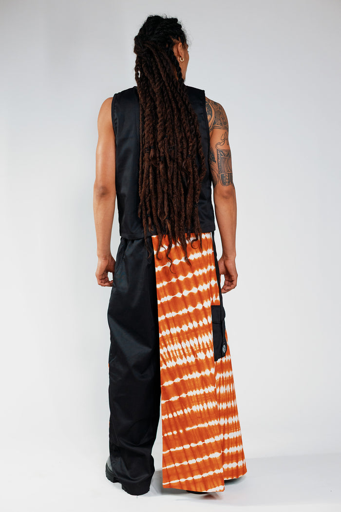 Reversible Cargo Halfskirt - Cargo Black / Orange