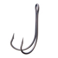 Ryugi Custom Frog Hook featuring two sharp, curved fishing hooks with barbs, designed for secure fishing lure attachment and durable performance in fishing tackle.