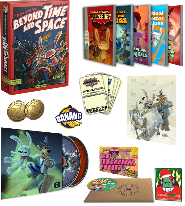 SAM & MAX: BEYOND TIME AND SPACE COLLECTOR’S EDITION (PC)