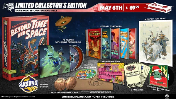 SAM & MAX: BEYOND TIME AND SPACE COLLECTOR’S EDITION (PC)