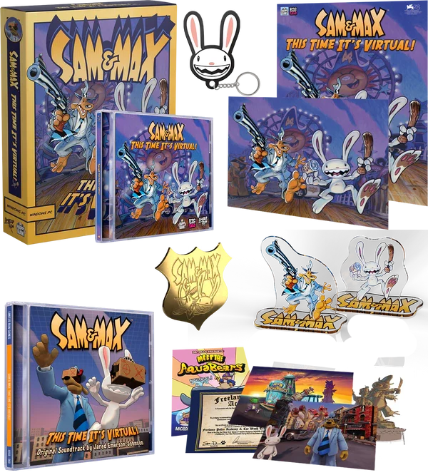 SAM & MAX: THIS TIME IT'S VIRTUAL! COLLECTOR’S EDITION (PCVR)