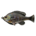 Savage Gear 3D Pulsetail Bluegill LB fishing lure designed to mimic a bluegill fish with detailed scales, realistic eyes, and a soft pulsing tail for effective fishing tackle use.