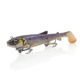 Savage Gear 3D Whitefish RTF realistic fishing lure with lifelike scales treble hooks and a soft paddle tail for musky fishing tackle