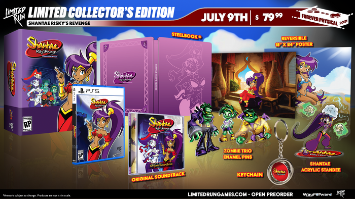 Shantae: Risky's Revenge - Director's Cut Collector's Edition Limited Run #4 - PS5